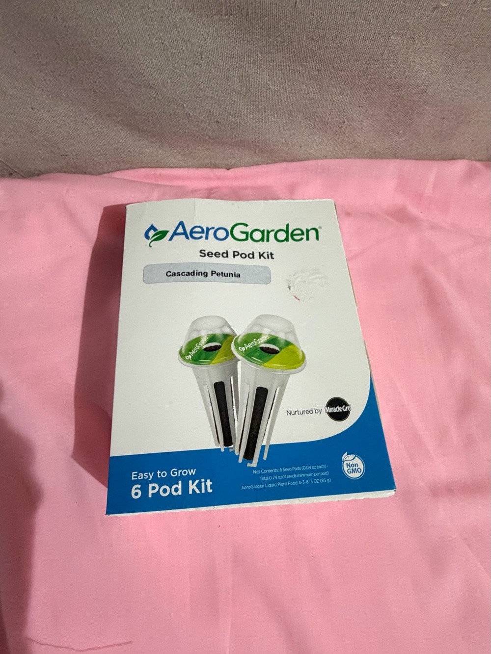 Cascading Petunia Seed Pod Kit - Pink